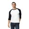 Gildan Heavy Cotton Raglan Crewneck 3/4 Sleeve T-Shirt for Everyday Comfort & Custom Printing Tee